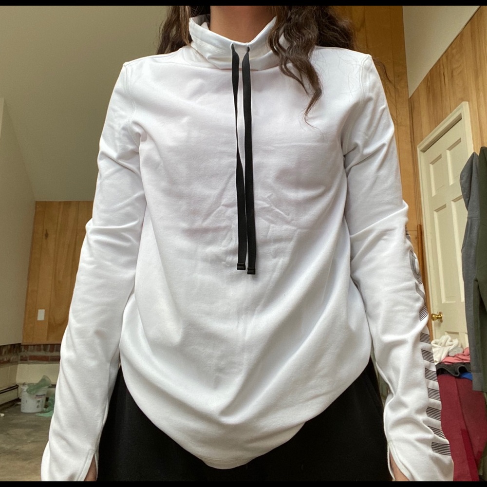 Loose victoria secret turtleneck pullover hoodie